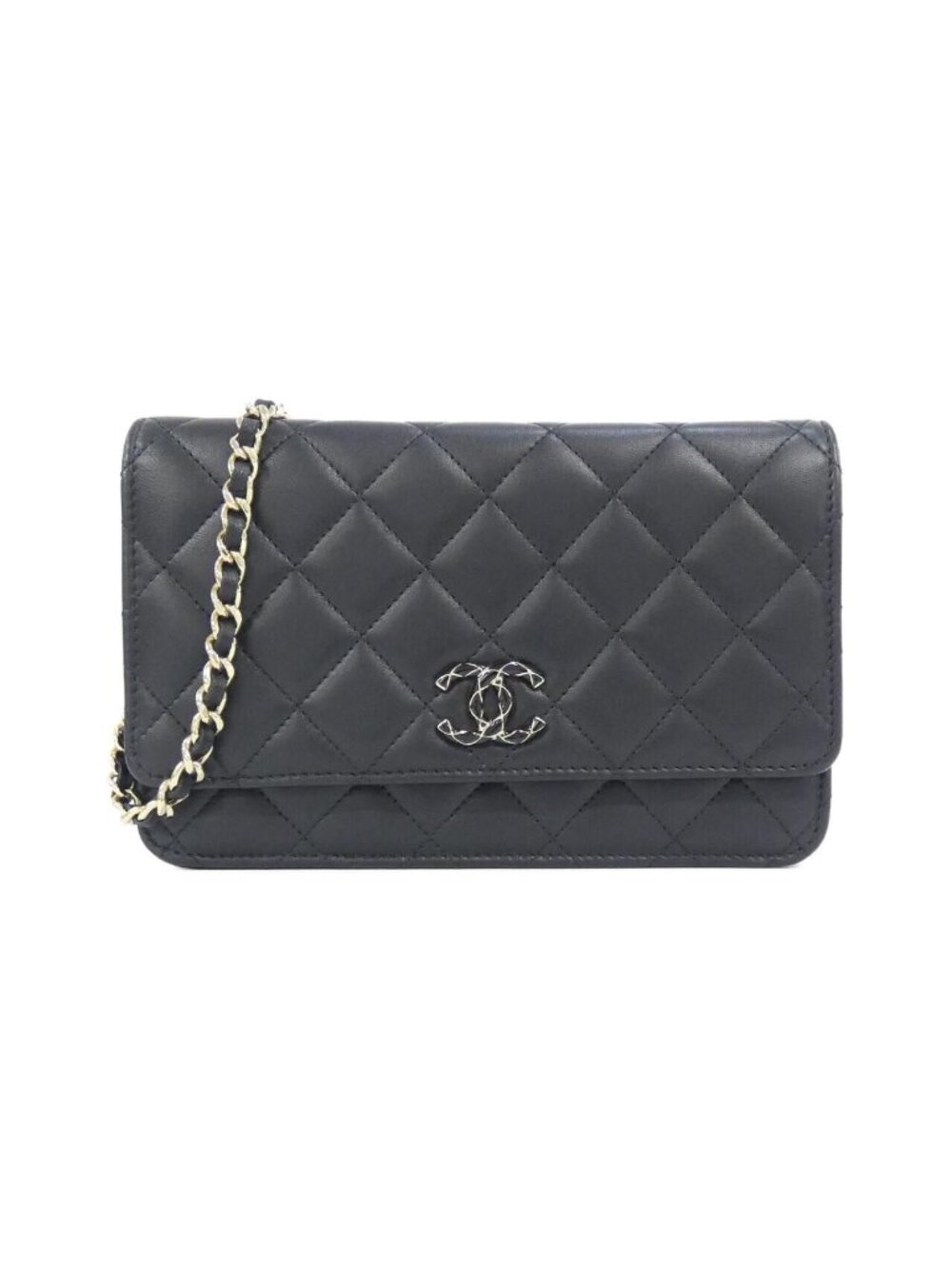 Chanel Chain Shoulder Bag Black